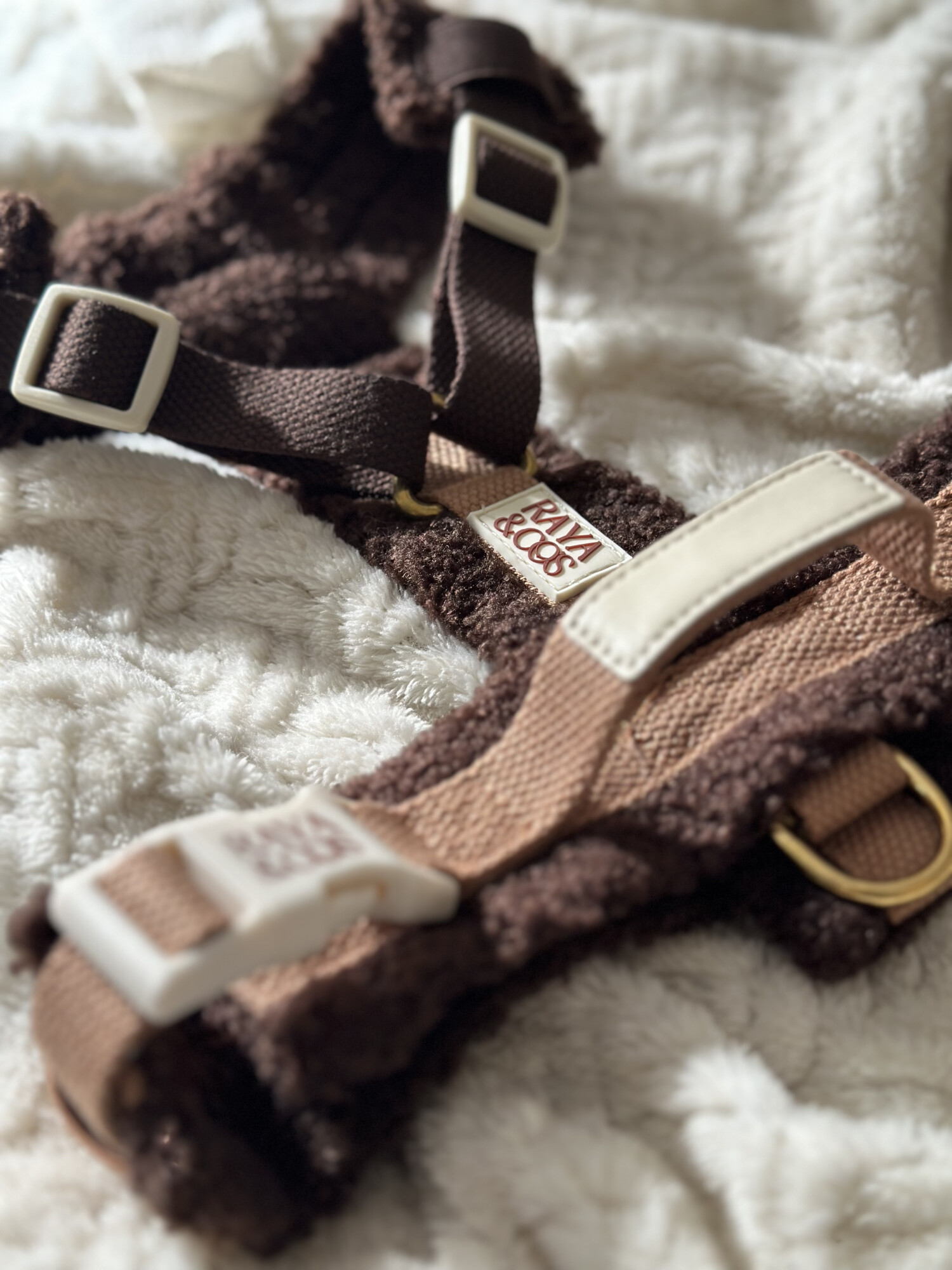 Harnais Mocha noisette - Moumoute Confort - Design Y & anse – Image 2