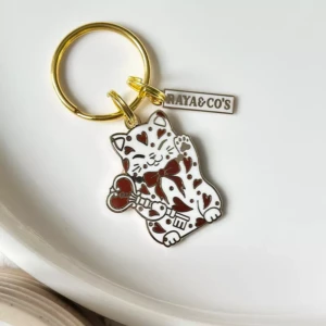 maneky blanc et marron